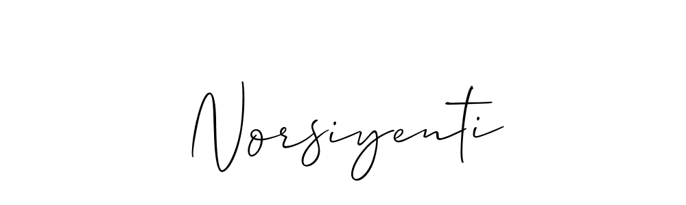 Similarly Allison_Script is the best handwritten signature design. Signature creator online .You can use it as an online autograph creator for name Norsiyenti. Norsiyenti signature style 2 images and pictures png