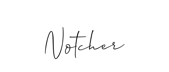 This is the best signature style for the Notcher name. Also you like these signature font (Allison_Script). Mix name signature. Notcher signature style 2 images and pictures png