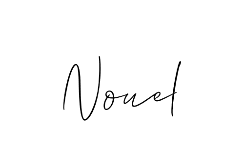 How to Draw Nouel signature style? Allison_Script is a latest design signature styles for name Nouel. Nouel signature style 2 images and pictures png