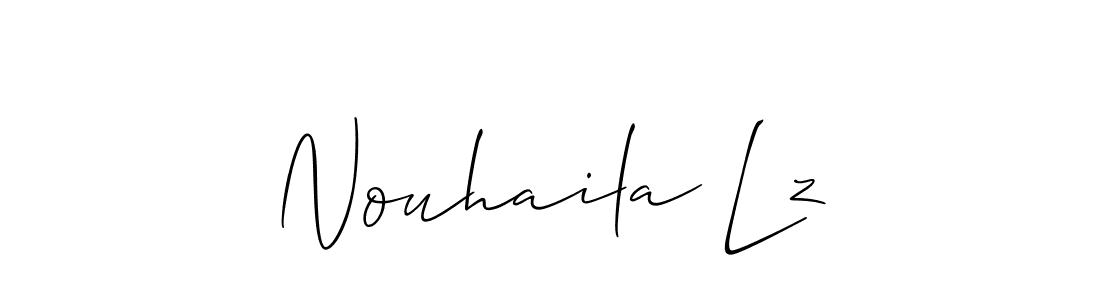 Once you've used our free online signature maker to create your best signature Allison_Script style, it's time to enjoy all of the benefits that Nouhaila Lz name signing documents. Nouhaila Lz signature style 2 images and pictures png