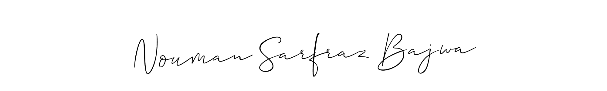 Once you've used our free online signature maker to create your best signature Allison_Script style, it's time to enjoy all of the benefits that Nouman Sarfraz Bajwa name signing documents. Nouman Sarfraz Bajwa signature style 2 images and pictures png