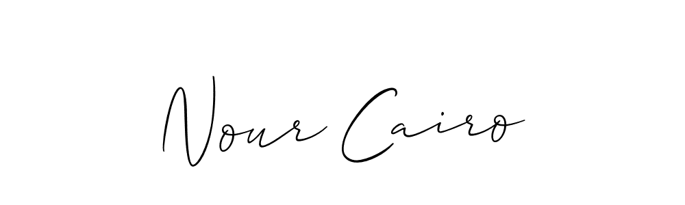 Make a beautiful signature design for name Nour Cairo. Use this online signature maker to create a handwritten signature for free. Nour Cairo signature style 2 images and pictures png