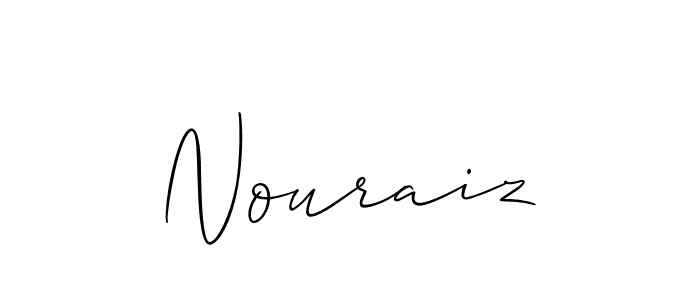 Make a short Nouraiz signature style. Manage your documents anywhere anytime using Allison_Script. Create and add eSignatures, submit forms, share and send files easily. Nouraiz signature style 2 images and pictures png