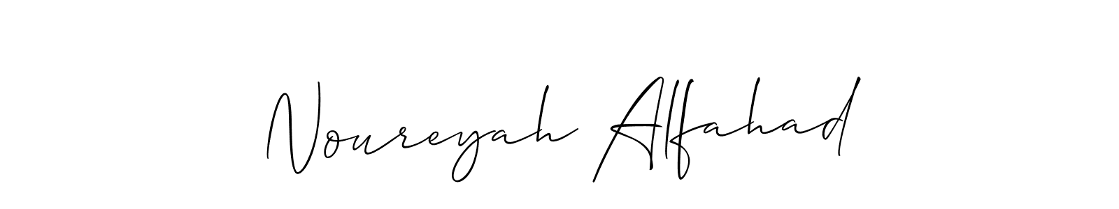 Here are the top 10 professional signature styles for the name Noureyah Alfahad. These are the best autograph styles you can use for your name. Noureyah Alfahad signature style 2 images and pictures png