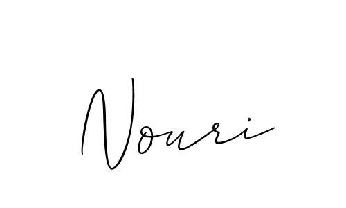 How to Draw Nouri signature style? Allison_Script is a latest design signature styles for name Nouri. Nouri signature style 2 images and pictures png
