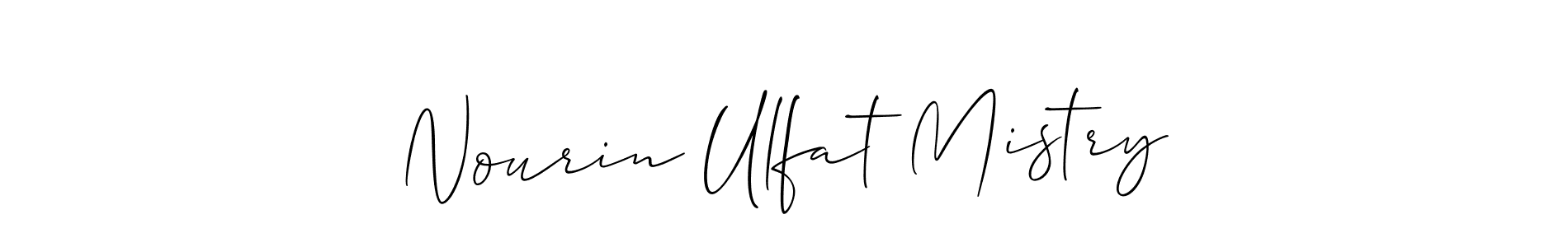 Check out images of Autograph of Nourin Ulfat Mistry name. Actor Nourin Ulfat Mistry Signature Style. Allison_Script is a professional sign style online. Nourin Ulfat Mistry signature style 2 images and pictures png