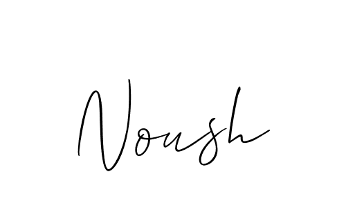 Also You can easily find your signature by using the search form. We will create Noush name handwritten signature images for you free of cost using Allison_Script sign style. Noush signature style 2 images and pictures png