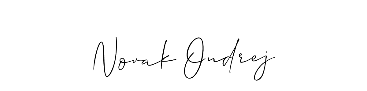 Also You can easily find your signature by using the search form. We will create Novak Ondrej name handwritten signature images for you free of cost using Allison_Script sign style. Novak Ondrej signature style 2 images and pictures png