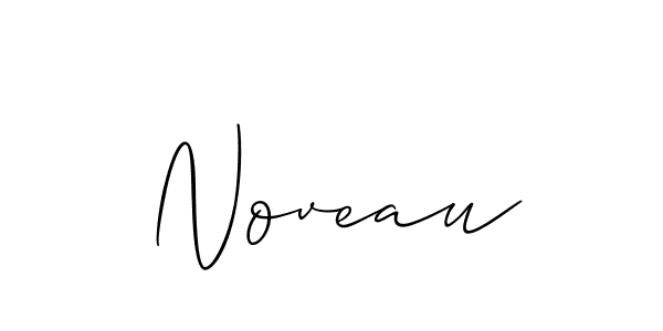 Best and Professional Signature Style for Noveau. Allison_Script Best Signature Style Collection. Noveau signature style 2 images and pictures png