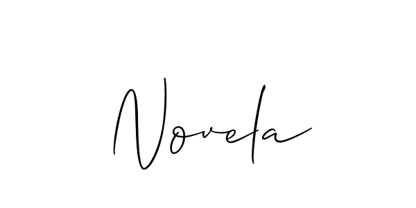 This is the best signature style for the Novela name. Also you like these signature font (Allison_Script). Mix name signature. Novela signature style 2 images and pictures png