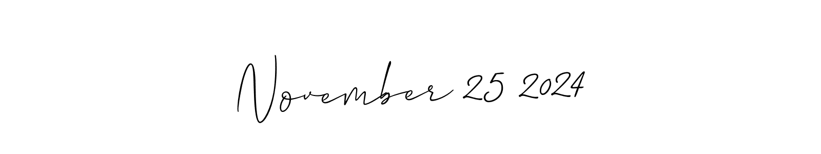 It looks lik you need a new signature style for name November 25 2024. Design unique handwritten (Allison_Script) signature with our free signature maker in just a few clicks. November 25 2024 signature style 2 images and pictures png