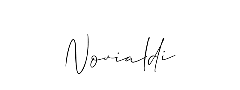 The best way (Allison_Script) to make a short signature is to pick only two or three words in your name. The name Novialdi include a total of six letters. For converting this name. Novialdi signature style 2 images and pictures png