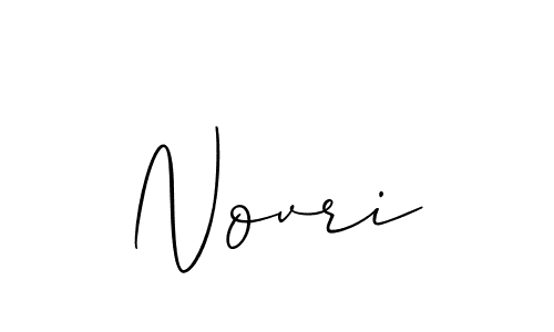 if you are searching for the best signature style for your name Novri. so please give up your signature search. here we have designed multiple signature styles  using Allison_Script. Novri signature style 2 images and pictures png