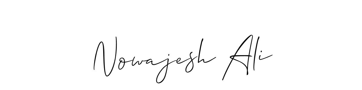 if you are searching for the best signature style for your name Nowajesh Ali. so please give up your signature search. here we have designed multiple signature styles  using Allison_Script. Nowajesh Ali signature style 2 images and pictures png