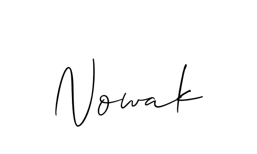 You can use this online signature creator to create a handwritten signature for the name Nowak. This is the best online autograph maker. Nowak signature style 2 images and pictures png