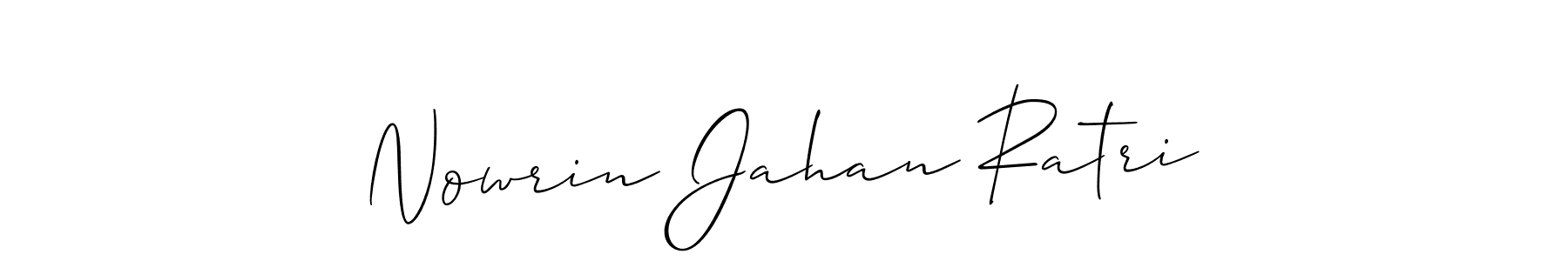 This is the best signature style for the Nowrin Jahan Ratri name. Also you like these signature font (Allison_Script). Mix name signature. Nowrin Jahan Ratri signature style 2 images and pictures png