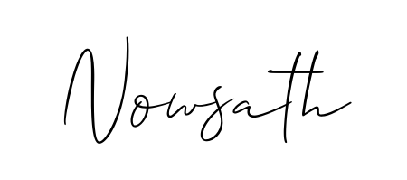 A sleek calligraphic signature for name Nowsath utilizing Allison_Script styling. Great for adding personal signatures to photos and art. Nowsath signature style 2 images and pictures png