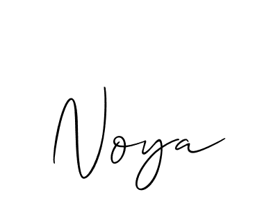 if you are searching for the best signature style for your name Noya. so please give up your signature search. here we have designed multiple signature styles  using Allison_Script. Noya signature style 2 images and pictures png