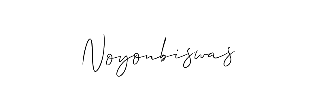 How to make Noyonbiswas name signature. Use Allison_Script style for creating short signs online. This is the latest handwritten sign. Noyonbiswas signature style 2 images and pictures png
