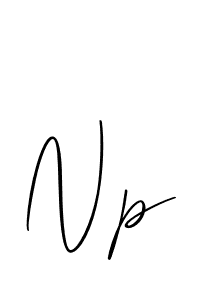 Design your own signature with our free online signature maker. With this signature software, you can create a handwritten (Allison_Script) signature for name Np. Np signature style 2 images and pictures png