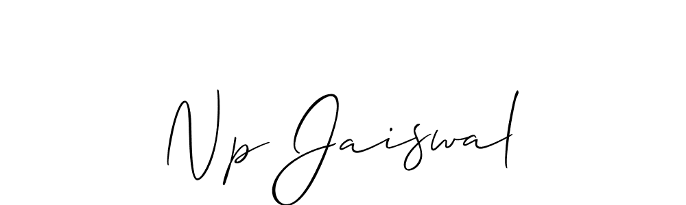 Make a short Np Jaiswal signature style. Manage your documents anywhere anytime using Allison_Script. Create and add eSignatures, submit forms, share and send files easily. Np Jaiswal signature style 2 images and pictures png