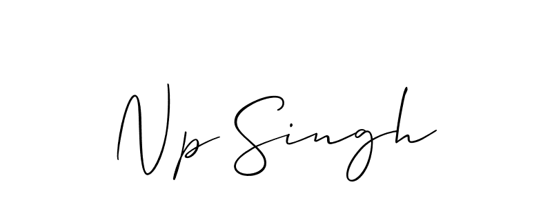 Once you've used our free online signature maker to create your best signature Allison_Script style, it's time to enjoy all of the benefits that Np Singh name signing documents. Np Singh signature style 2 images and pictures png