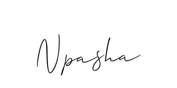 if you are searching for the best signature style for your name Npasha. so please give up your signature search. here we have designed multiple signature styles  using Allison_Script. Npasha signature style 2 images and pictures png