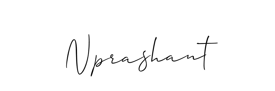 Once you've used our free online signature maker to create your best signature Allison_Script style, it's time to enjoy all of the benefits that Nprashant name signing documents. Nprashant signature style 2 images and pictures png