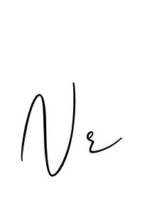 You should practise on your own different ways (Allison_Script) to write your name (Nr) in signature. don't let someone else do it for you. Nr signature style 2 images and pictures png