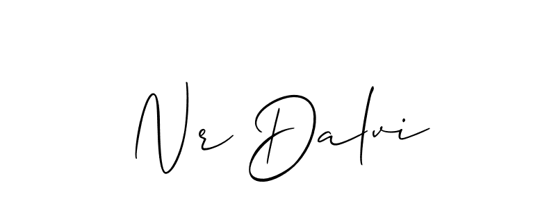 Make a short Nr Dalvi signature style. Manage your documents anywhere anytime using Allison_Script. Create and add eSignatures, submit forms, share and send files easily. Nr Dalvi signature style 2 images and pictures png