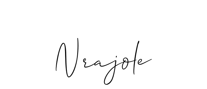 This is the best signature style for the Nrajole name. Also you like these signature font (Allison_Script). Mix name signature. Nrajole signature style 2 images and pictures png