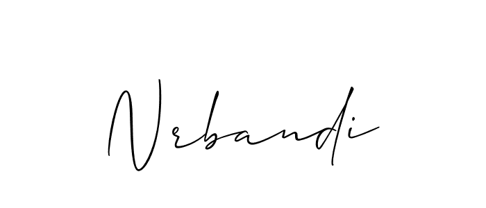 You can use this online signature creator to create a handwritten signature for the name Nrbandi. This is the best online autograph maker. Nrbandi signature style 2 images and pictures png