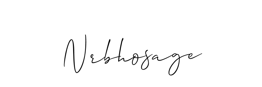 Similarly Allison_Script is the best handwritten signature design. Signature creator online .You can use it as an online autograph creator for name Nrbhosage. Nrbhosage signature style 2 images and pictures png