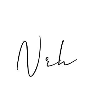 Similarly Allison_Script is the best handwritten signature design. Signature creator online .You can use it as an online autograph creator for name Nrh. Nrh signature style 2 images and pictures png