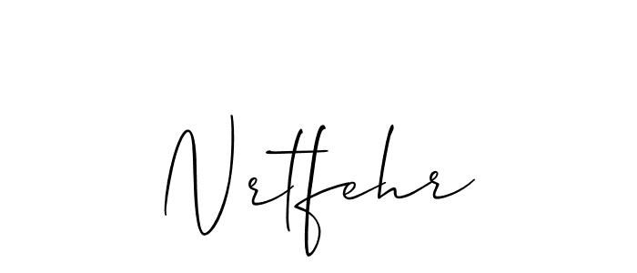 Also we have Nrtfehr name is the best signature style. Create professional handwritten signature collection using Allison_Script autograph style. Nrtfehr signature style 2 images and pictures png