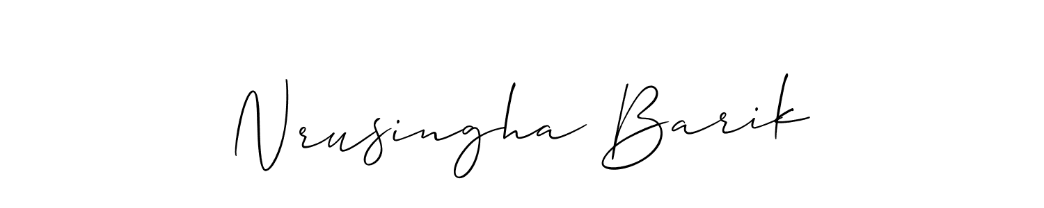 Once you've used our free online signature maker to create your best signature Allison_Script style, it's time to enjoy all of the benefits that Nrusingha Barik name signing documents. Nrusingha Barik signature style 2 images and pictures png