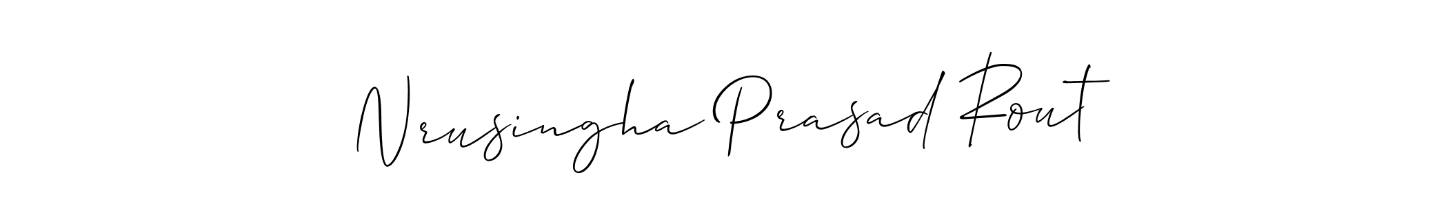 Check out images of Autograph of Nrusingha Prasad Rout name. Actor Nrusingha Prasad Rout Signature Style. Allison_Script is a professional sign style online. Nrusingha Prasad Rout signature style 2 images and pictures png