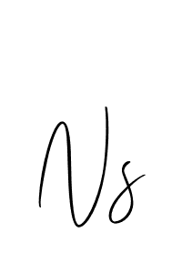 Here are the top 10 professional signature styles for the name Ns. These are the best autograph styles you can use for your name. Ns signature style 2 images and pictures png