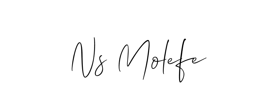 This is the best signature style for the Ns Molefe name. Also you like these signature font (Allison_Script). Mix name signature. Ns Molefe signature style 2 images and pictures png