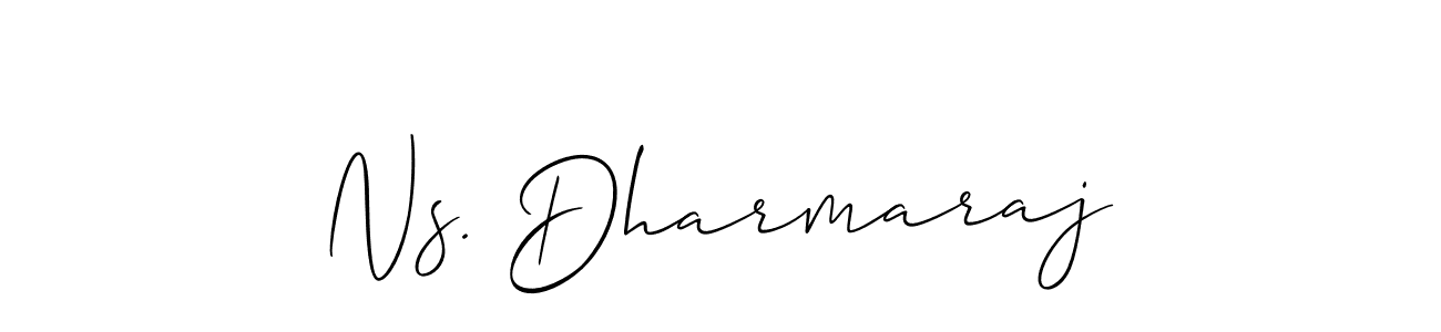 Best and Professional Signature Style for Ns. Dharmaraj. Allison_Script Best Signature Style Collection. Ns. Dharmaraj signature style 2 images and pictures png