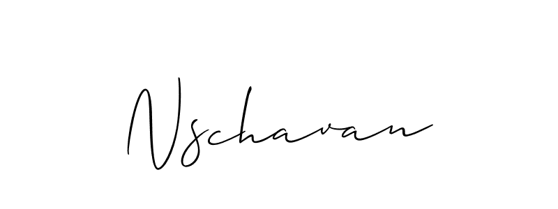 Here are the top 10 professional signature styles for the name Nschavan. These are the best autograph styles you can use for your name. Nschavan signature style 2 images and pictures png