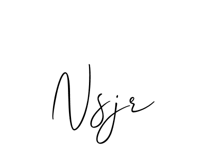 Here are the top 10 professional signature styles for the name Nsjr. These are the best autograph styles you can use for your name. Nsjr signature style 2 images and pictures png