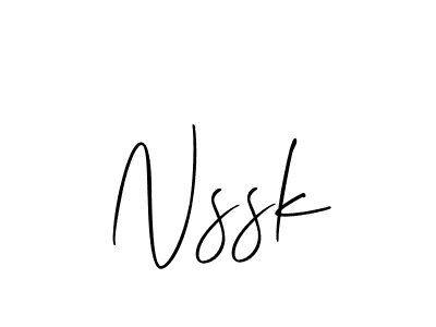 Best and Professional Signature Style for Nssk. Allison_Script Best Signature Style Collection. Nssk signature style 2 images and pictures png