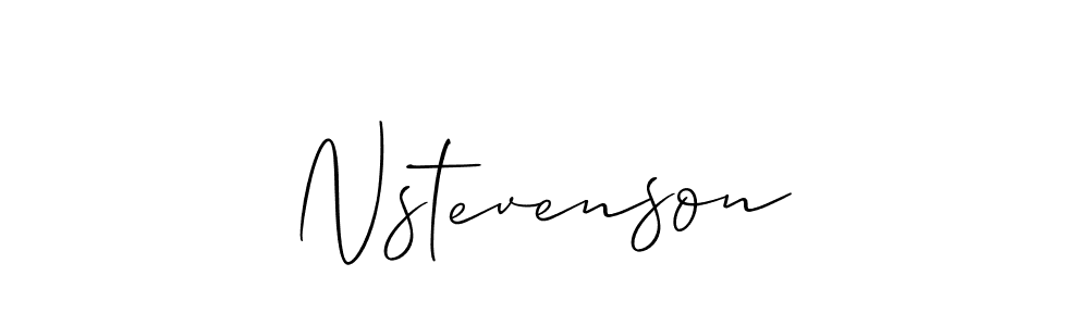 Also we have Nstevenson name is the best signature style. Create professional handwritten signature collection using Allison_Script autograph style. Nstevenson signature style 2 images and pictures png