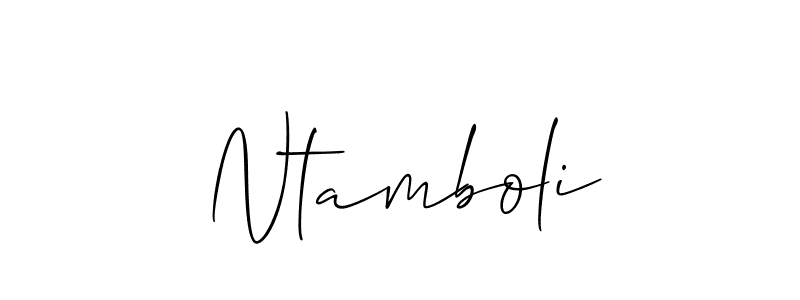 Make a beautiful signature design for name Ntamboli. Use this online signature maker to create a handwritten signature for free. Ntamboli signature style 2 images and pictures png