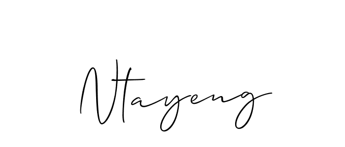 Ntayeng stylish signature style. Best Handwritten Sign (Allison_Script) for my name. Handwritten Signature Collection Ideas for my name Ntayeng. Ntayeng signature style 2 images and pictures png