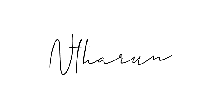 Similarly Allison_Script is the best handwritten signature design. Signature creator online .You can use it as an online autograph creator for name Ntharun. Ntharun signature style 2 images and pictures png