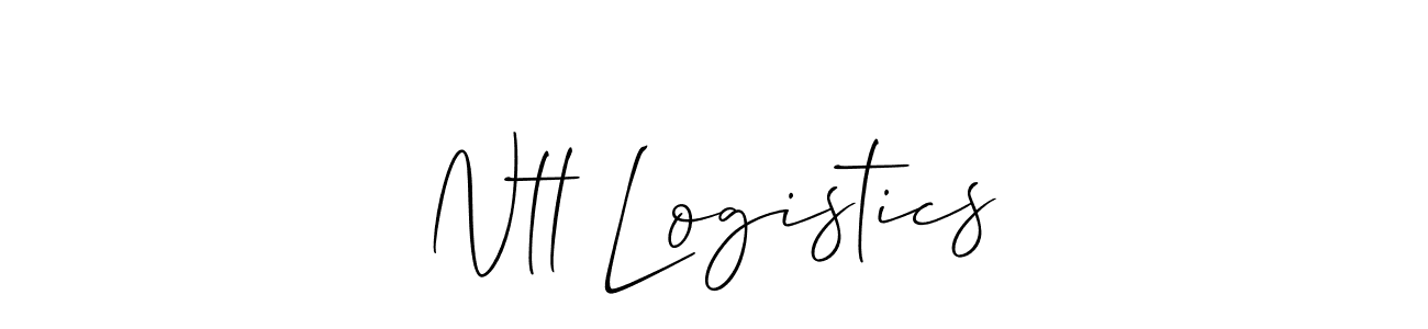 Best and Professional Signature Style for Ntl Logistics. Allison_Script Best Signature Style Collection. Ntl Logistics signature style 2 images and pictures png