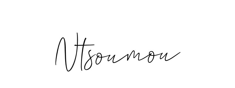 if you are searching for the best signature style for your name Ntsoumou. so please give up your signature search. here we have designed multiple signature styles  using Allison_Script. Ntsoumou signature style 2 images and pictures png