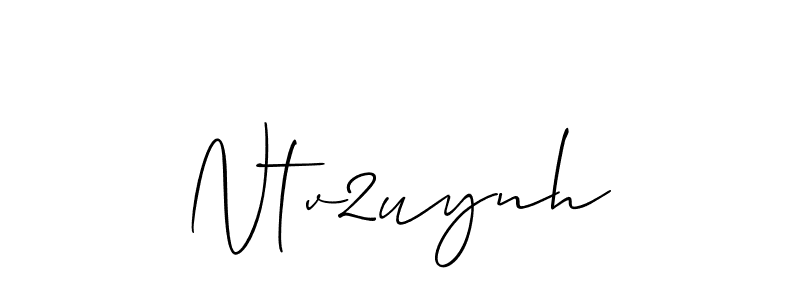 How to make Ntv2uynh signature? Allison_Script is a professional autograph style. Create handwritten signature for Ntv2uynh name. Ntv2uynh signature style 2 images and pictures png